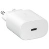 Samsung Super Szybka Oryginalna Ładowarka PD (25W) USB-C biała EP-TA800EWE A70 A90 S10 5G Note 10 M51 S20 S20+ S20 ULTRA S21 S21+ S21 ULTRA S22 S22+ S22 Ultra A53, S21 FE, S23 S23+ S23 ULTRA S24 S24+  A15 A25 A35 A55 S24 FE
